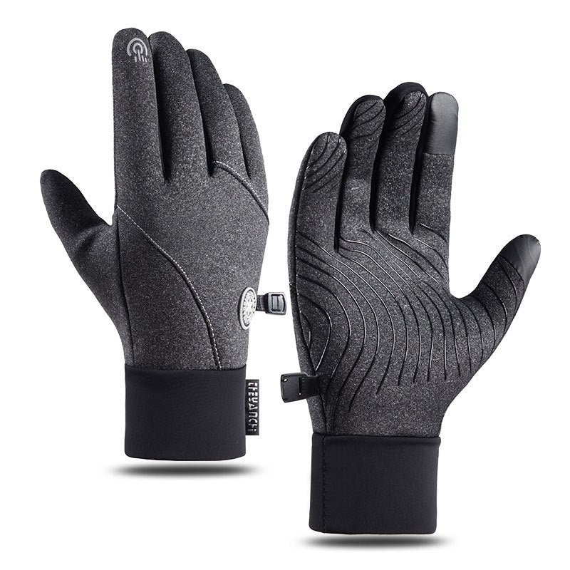 2025 Winter Ski Gloves Touchscreen Men/Women: Thermal Lined for Running Cycling Hiking - Driving Walking Warm