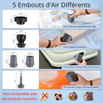 Mini pompe à air électrique YourTechShop
